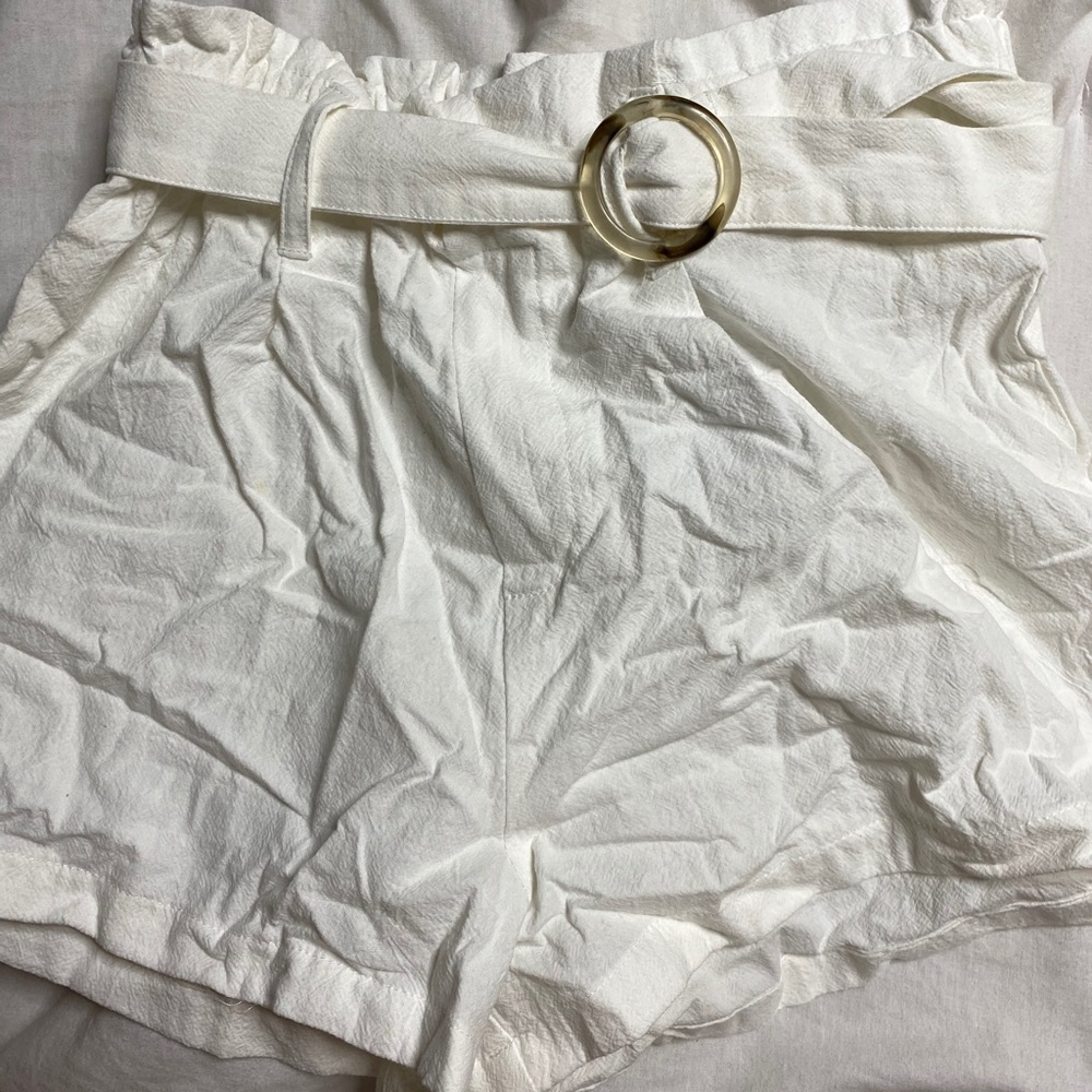 White shorts
